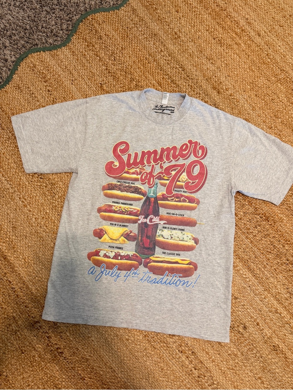 Summer of '79 Graphic Tee - Light Gray